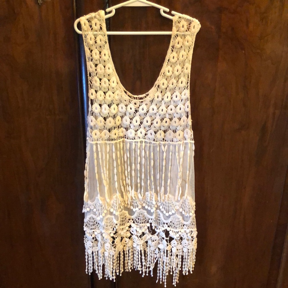 Dressy overlay top